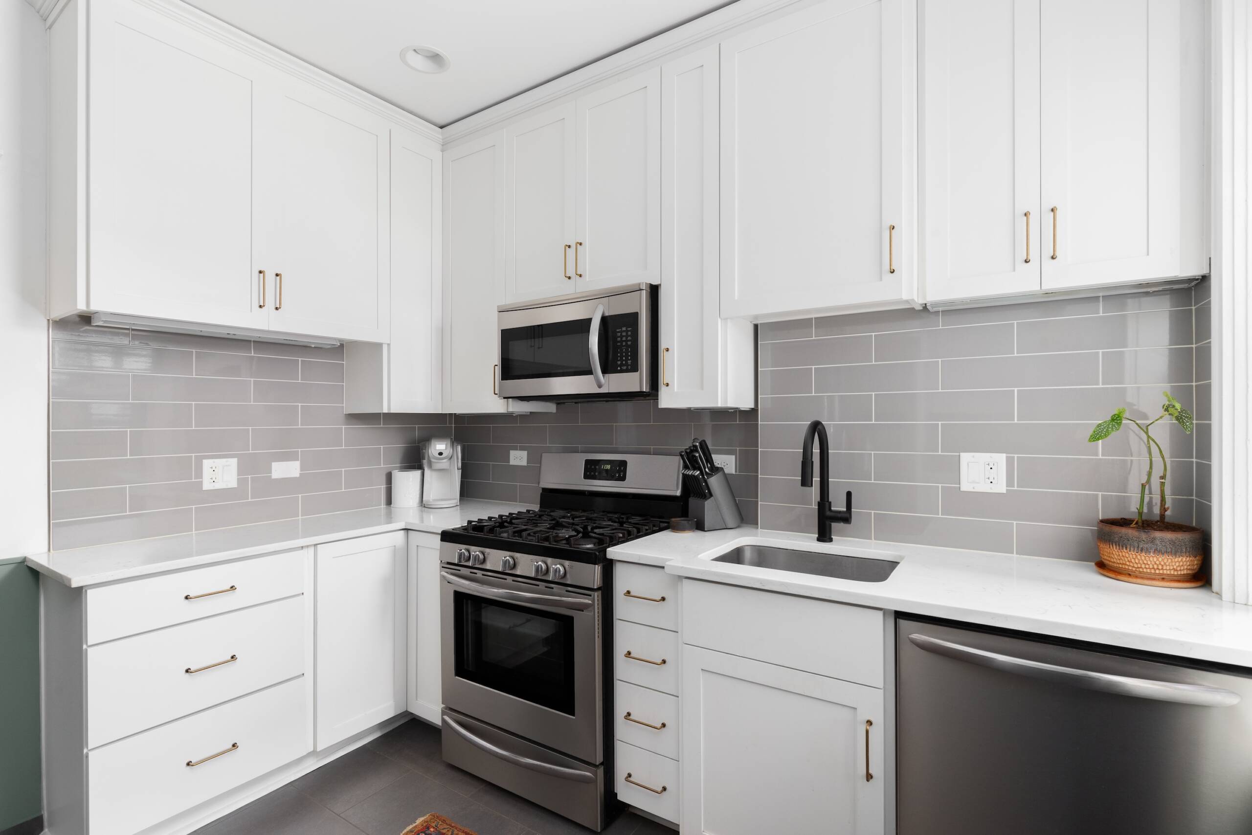 white kitchen cabinet upgrade polk county
